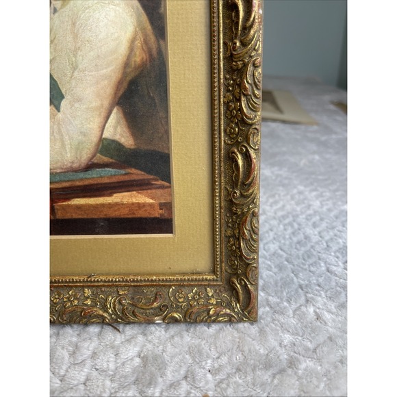 Vintage 10x12 wood Gold Gilded Ornate Wall Art Frame Baroque Rococo Gilt - Picture 5 of 8